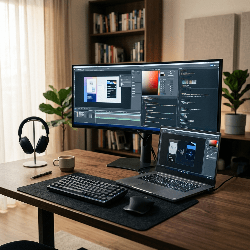 Computing hardware illustration