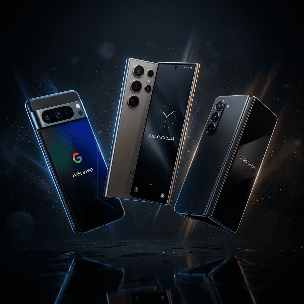 Mobile devices illustration